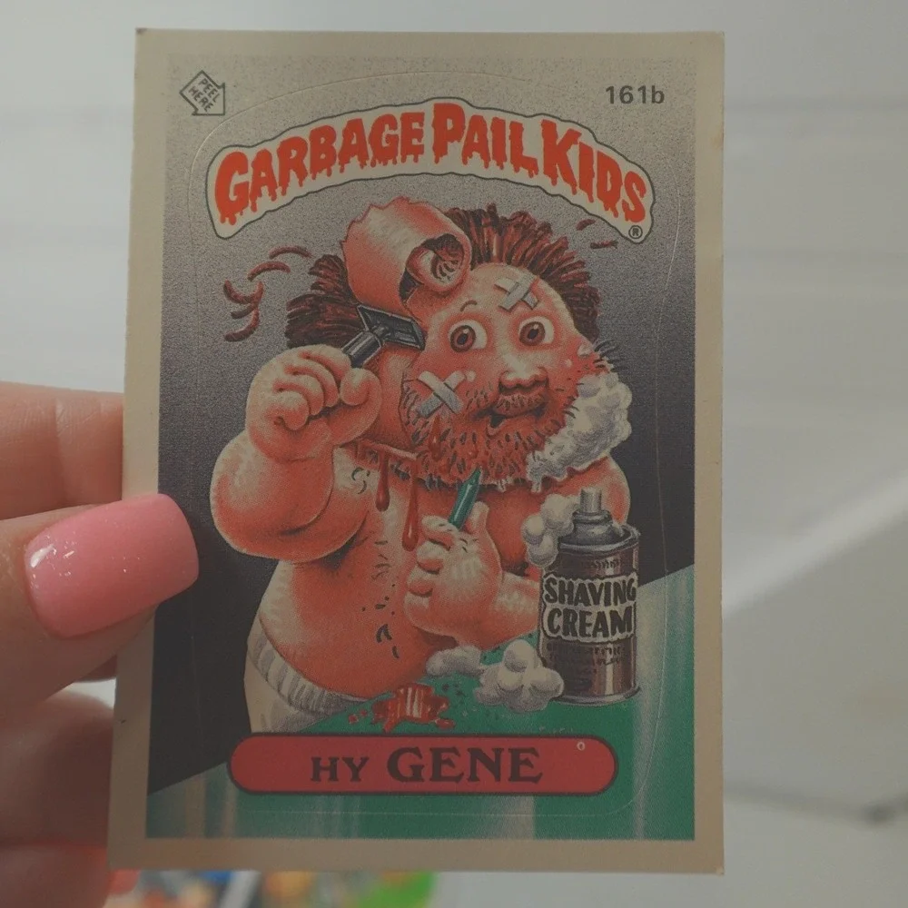 Garbage Pail Kids Sticker Cards Lot of 6 1985 2016 Front & Back Artwork